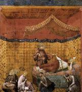 GIOTTO di Bondone, Dream of St Gregory